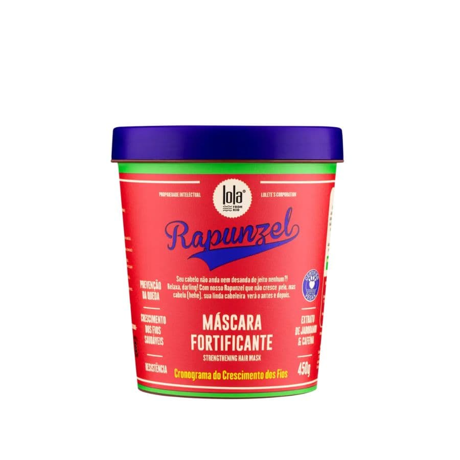 Máscara Capilar Fortificante Rapunzel 450g Lola