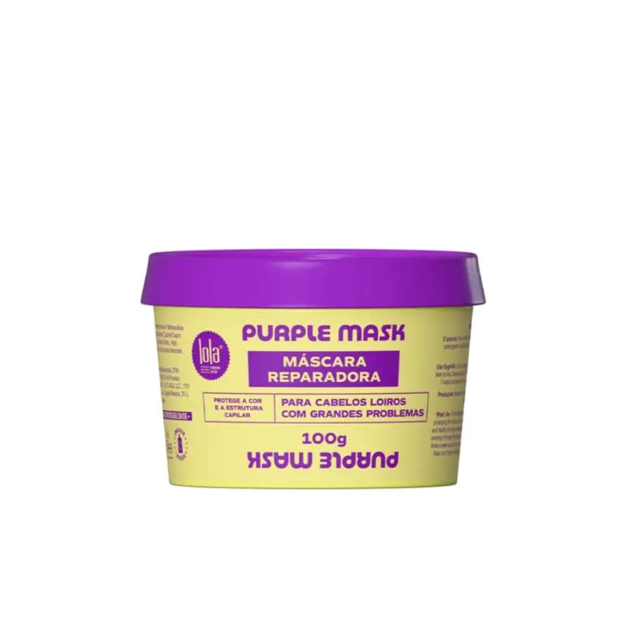 Máscara Capilar Purple Mask 100g Lola