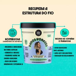 Máscara de Reparação Danos Vorazes 450g Lola