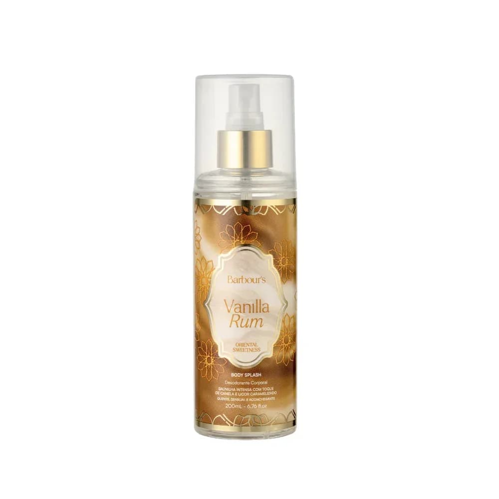 Body Splash Vanilla Rum Barbour's Beauty
