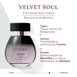 Velvet Soul Desodorante Colônia 100ml Eudora