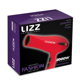 Secador Profissional Fashion Vermelho (2150W / 2200W) Lizz Pro
