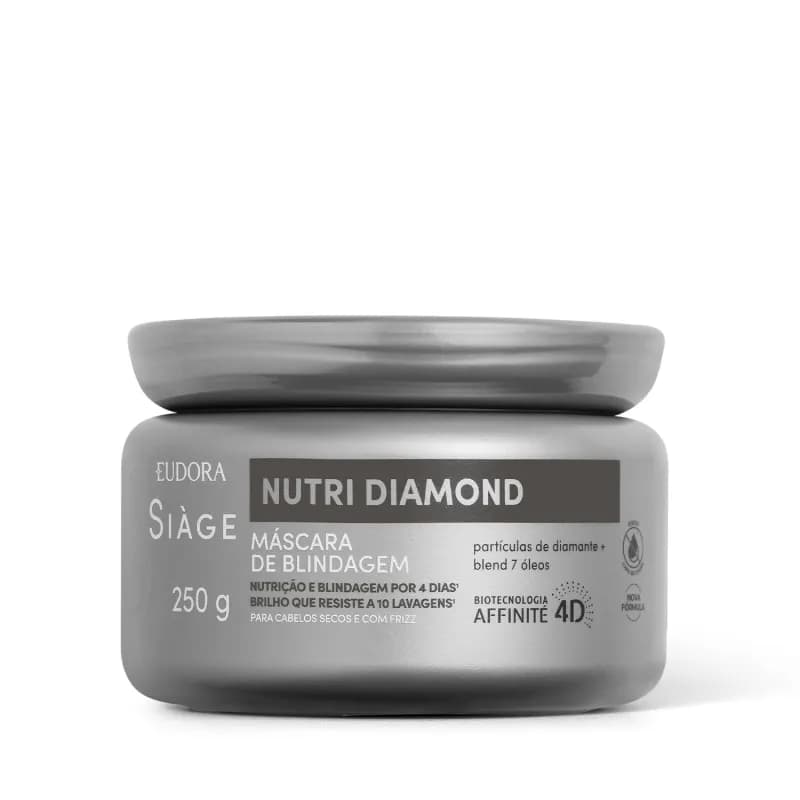 Máscara de Blindagem Siàge Nutri Diamond Eudora.webp