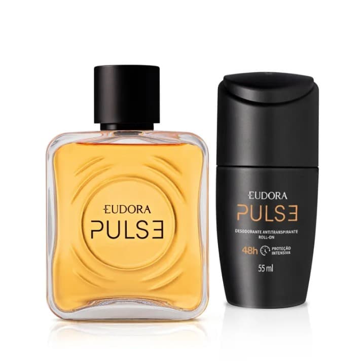 Kit Pulse: Desodorante Colônia 100ml + Desodorante Antitranspirante 55ml