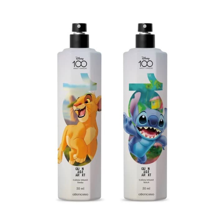 Kit Duo Colônia Infantil Quasar Next Disney 100 2x50ml O Boticário