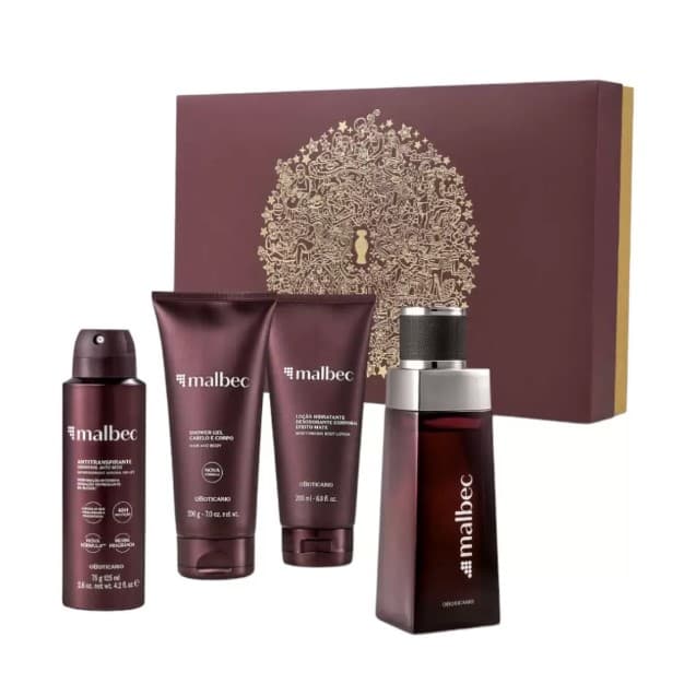 Kit Presente Malbec (4 itens) O Boticário