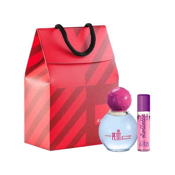 Kit Presente Petit Lavanda Brilho Avon