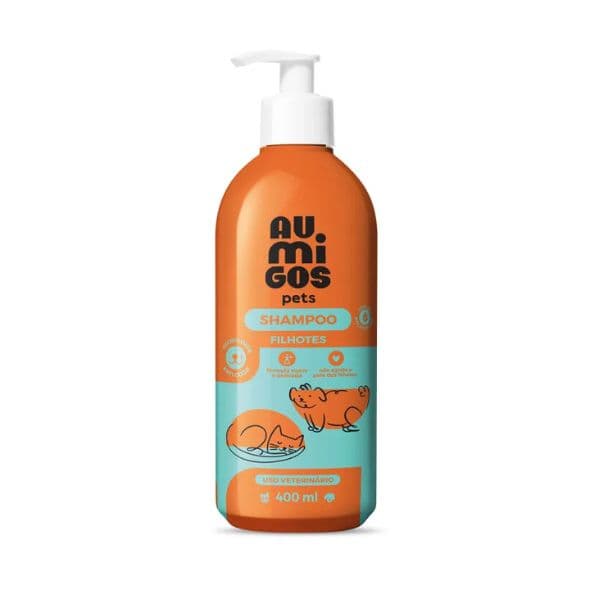 Shampoo Para Filhotes Au.Migos Pets 400ml O Boticário