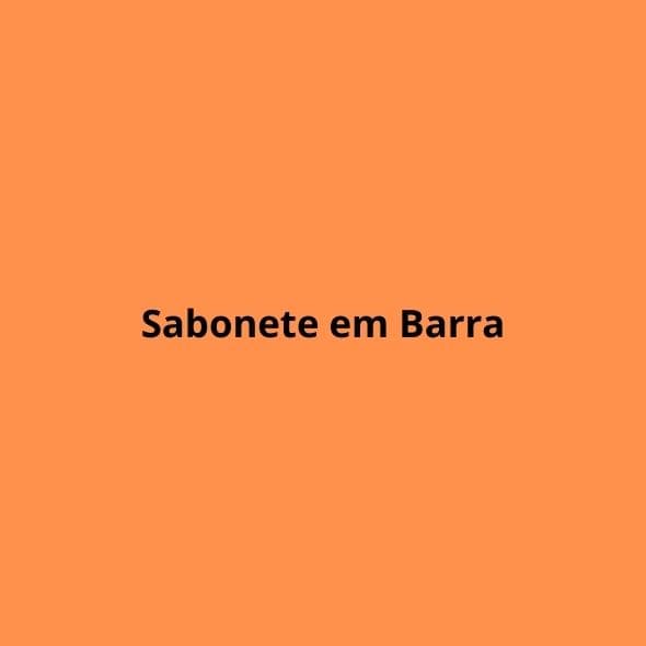 Sabonete em Barra Fragrância Buriti