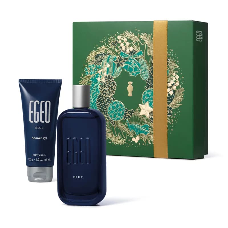 Kit Egeo Blue Presente Natal 2025 (2 Itens) O Boticário