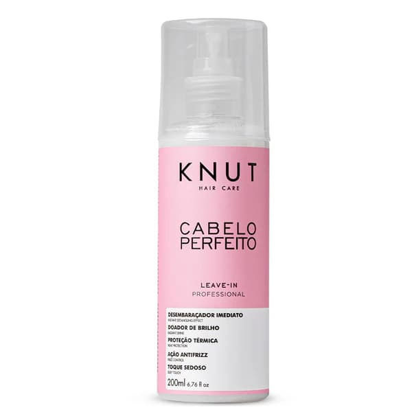 Leave-in Spray Cabelo Perfeito 200ml KNUT