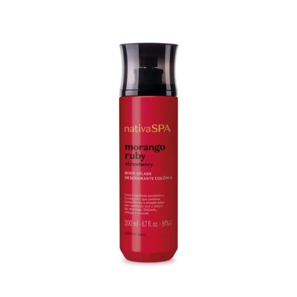 Body Splash Morango Ruby Nativa SPA