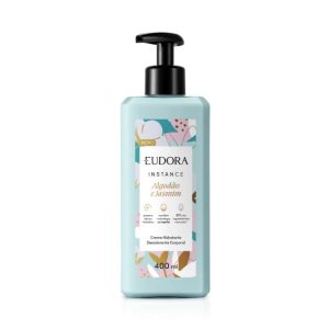 Creme Hidratante Instance Algodão e Jasmim Desodorante Corporal 400ml Eudora