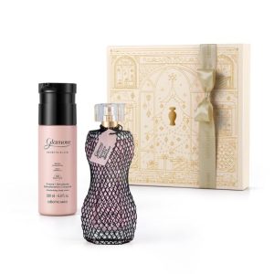 Kit Glamour Secrets Black Presente Natal 2024 (2 itens) O Boticário