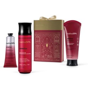 Kit Nativa Spa Ameixa Presente Natal 2024 (3 itens) O Boticário