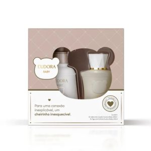Kit Eudora Baby Meu 1º Presente: Sabonete Líquido 200ml + Água de Colônia 100ml