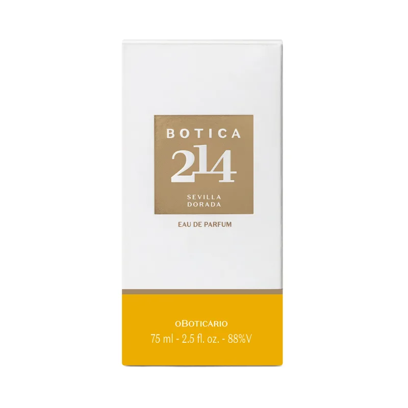 Botica 214 Sevilla Dorada Eau de Parfum 75ml O Boticário - Imagem 3