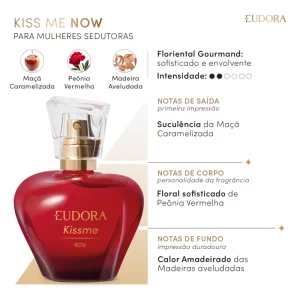 Fragrância Kiss Me Now Eudora
