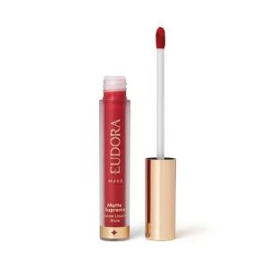 Batom Líquido Matte Supreme Vermelho Âmbar Eudora