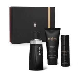 Kit Malbec Black Presente Dia dos Pais 2025 O Boticário