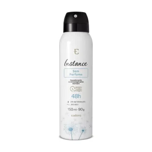 Antitranspirante Aerossol Sem Cheiro Instance 150ml/90g Eudora