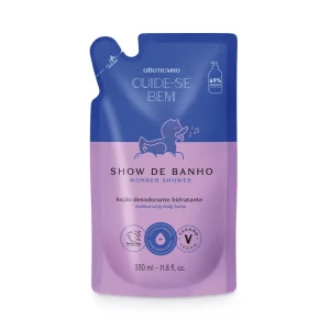 Refil Loção Hidratante Corporal Cuide-se Bem Show de Banho O Boticário