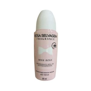 Desodorante Roll-On Clareador Miss Rosa Rosa Selvagem
