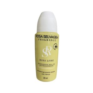 Desodorante Roll-On Clareador Rosa Livre Rosa Selvagem