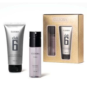 Kit Body Spray Club 6 Presente Natal Eudora