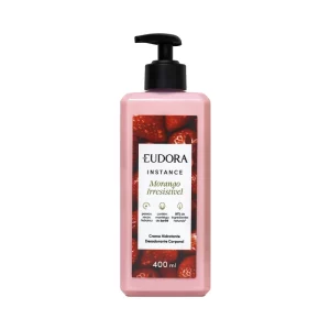 Creme Hidratante Corporal Instance Morango Irresistível Eudora