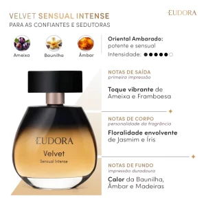 Notas Velvet Sensual Intense eudora