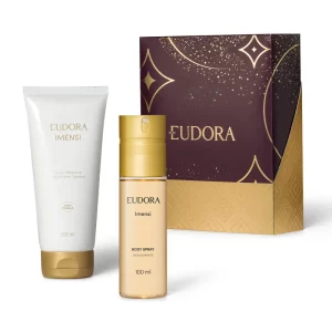 Kit ImensiPresente Eudora: Body Spray 100ml + Loção Corporal 200ml