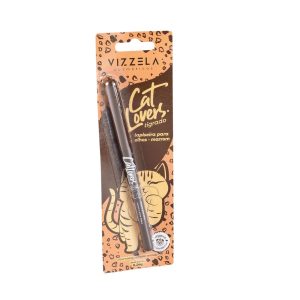 Lapiseira Para Olhos Cat Lovers Marrom 240mg Vizzela