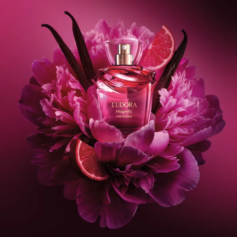 Magnific Pink Peônia Desodorante Colônia 75ml Eudora - Imagem 2