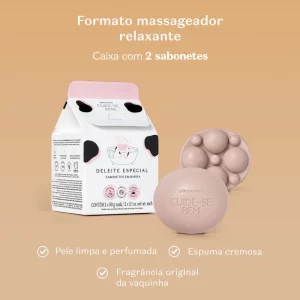 Fragrância Sabonetes Em Barra Cuide-se Bem Deleite O Boticário