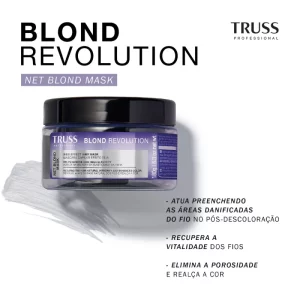 Máscara Capilar Net Blond Efeito Teia Blond Revolution 180g