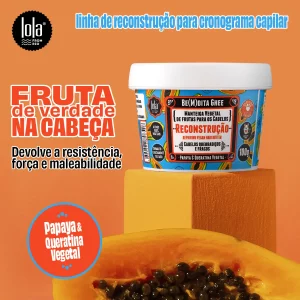 Máscara Capilar Be(M)dita Ghee Hidratação Mamão Papaya